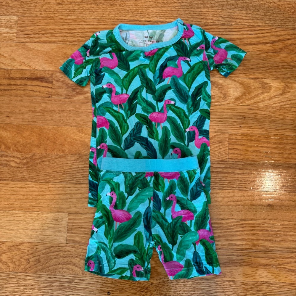 2-Piece Little Sleepies Shirt and Shorts Pajamas